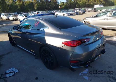 2018 Infiniti Q60 3.0T Luxe z USA, uszkodzony, nr VIN JN1EV7EK8JM342853